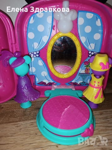 Музикален куфар гримьорна Мини маус Дисни, снимка 9 - Кукли - 51874117