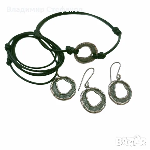 Авторски сребърен комплект, снимка 1