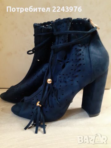 Дамски летни боти, снимка 5 - Дамски обувки на ток - 38592612