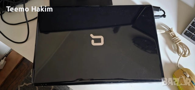 Лаптоп HP Compaq Presario CQ61 – комплект (Зарядно + Чанта + Мишка), снимка 4 - Лаптопи за работа - 52910349