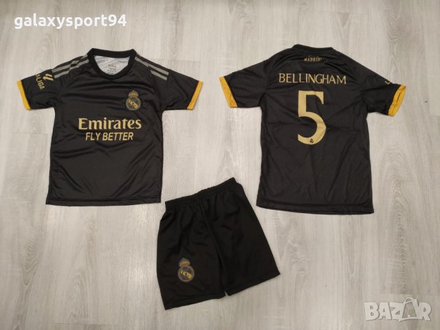 БЕЛИНГАМ реал мадрид Бял и черен екип тениска шорти 49лв / екип с калци  59лв, снимка 2 - Футбол - 43942052