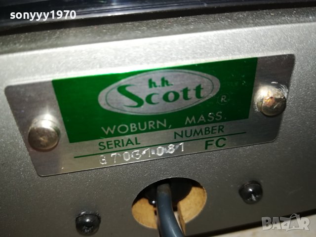 SCOTT USA-ВНОС SWISS 0512230848, снимка 11 - Грамофони - 43279390
