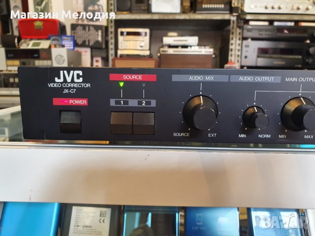 Видео коректор /  Video Corrector JVC JX-C7 В отлично техническо и визуално състояние., снимка 3 - Ресийвъри, усилватели, смесителни пултове - 36603580