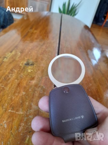 Стара лупа Bausch&Lomb, снимка 5 - Други ценни предмети - 37723496