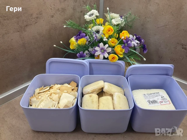 Tupperware  кутии кубикс, снимка 7 - Кутии за храна - 50746266