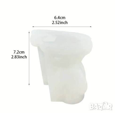 Молд зайче (6), снимка 5 - Форми - 53088900