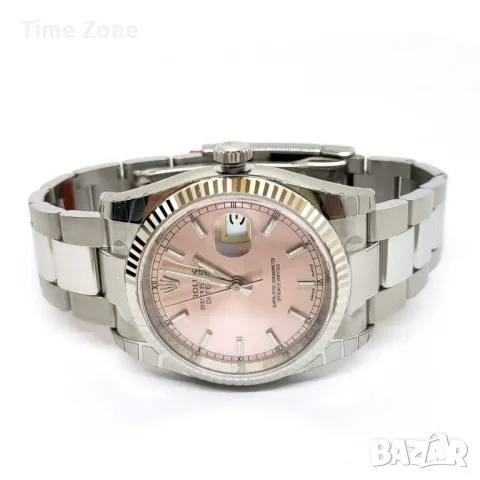 Rolex Datejust 36mm Steel Pink Dial Automatic Дамски Различни Варианти, снимка 9 - Дамски - 48183173