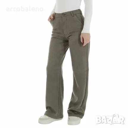 Дамски панталони от изкуствена кожа, 3цвята , снимка 3 - Панталони - 49284891