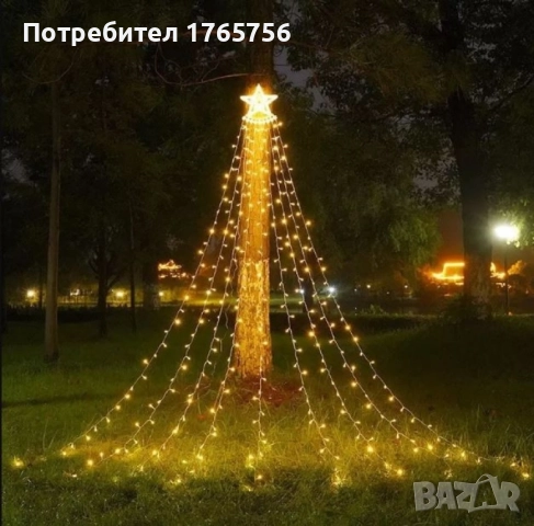 Коледна звезда Витлеем, снимка 3 - Декорация за дома - 52112096