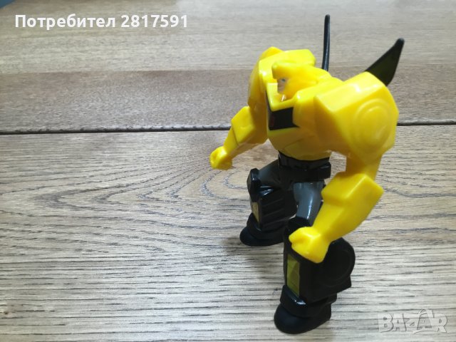 Трансформър Happy Meal Transformers RID Bumblebee 3.75" Toy Action Figure 2015 McDonalds, снимка 6 - Фигурки - 43171693