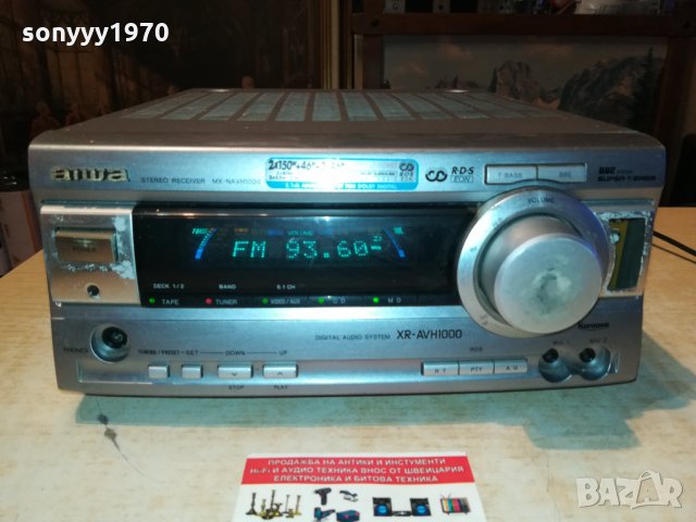 AIWA MX-NAWH1000EZ-RECEIVER 2201222014, снимка 6 - Ресийвъри, усилватели, смесителни пултове - 35526422