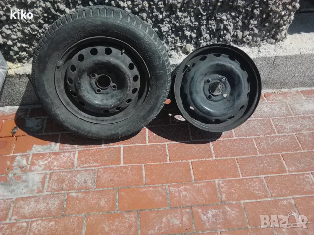 Гума с джанта за GM 14 цола, снимка 2 - Гуми и джанти - 27234776