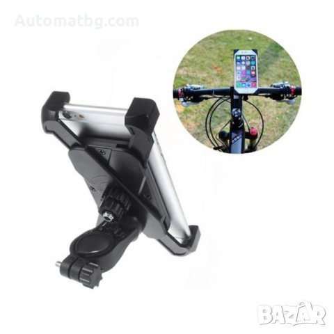 Поставка за телефон Automat, За велосипед, Универсална, Черен, снимка 2 - Аксесоари за велосипеди - 40430169