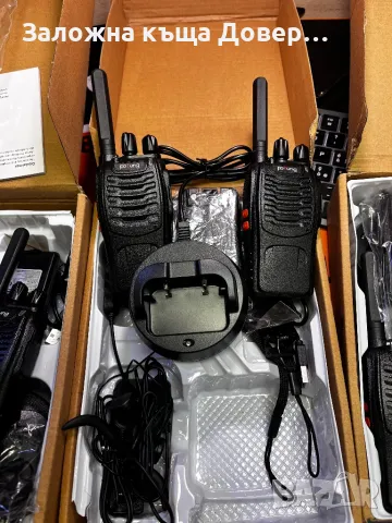2 бр Радиостанция USB C Baofeng pofung BF-88E walkie talkie radio stations radio уоки токи , снимка 7 - Екипировка - 47453899