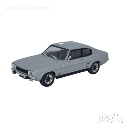 CARARAMA CR041 - мащаб 1/43 FORD CAPRI MK1 сив металик форд капри, снимка 3 - Коли, камиони, мотори, писти - 51213656
