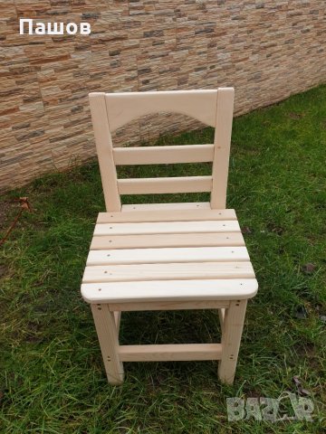 Малко столче (дървено), снимка 6 - Столове - 32278944
