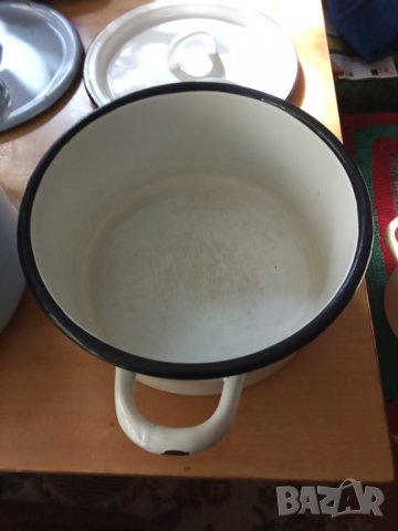 Емайлирани тенджерки, снимка 5 - Съдове за готвене - 38381759