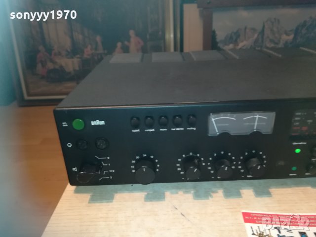 braun regie 550 receiver-made in west germany 1803212034 &, снимка 11 - Ресийвъри, усилватели, смесителни пултове - 32214586