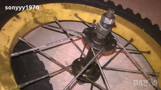 поръчани-ГУМИ С МЕТАЛНИ ДЖАНТИ-30Х5СМ, снимка 14 - Части за велосипеди - 27187743