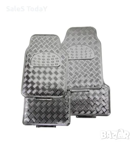 Стелки за кола, алуминиев ефект, универсални, 4бр., 4 цвята, снимка 3 - Аксесоари и консумативи - 42545855