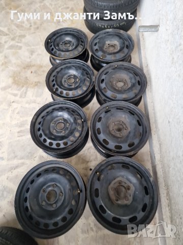 Джанти 5х100 и 5х112 15 цола железни джанти.Замъка Ямбол, снимка 4 - Гуми и джанти - 43139261