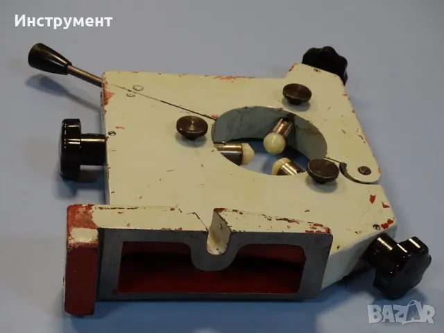 Три-опорен люнет за шлайф USSR, снимка 6 - Резервни части за машини - 49137957