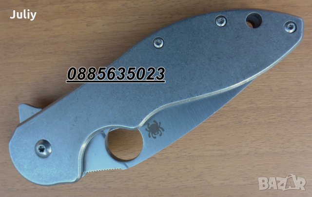 Сгъваем нож  Spyderco Military/Spyderco Civilian  /Spyderco C172 , снимка 11 - Ножове - 20337717