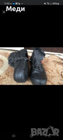 Работни обувки с метално бомбе черни и бяли, снимка 3 - Други - 43422800
