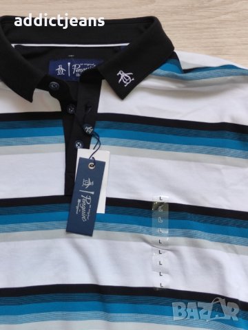 Мъжка поло тениска Penguin размер L, снимка 3 - Тениски - 33577481
