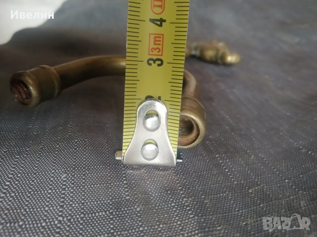 стара бронзова канела, снимка 5 - Антикварни и старинни предмети - 32463971