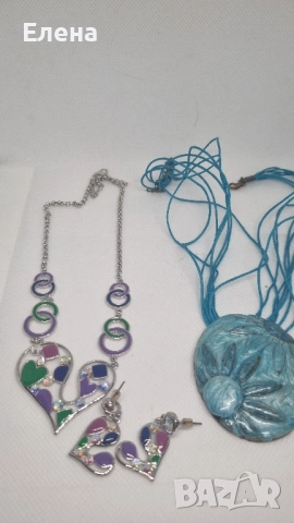 комплект бижута, снимка 2 - Бижутерийни комплекти - 51616435