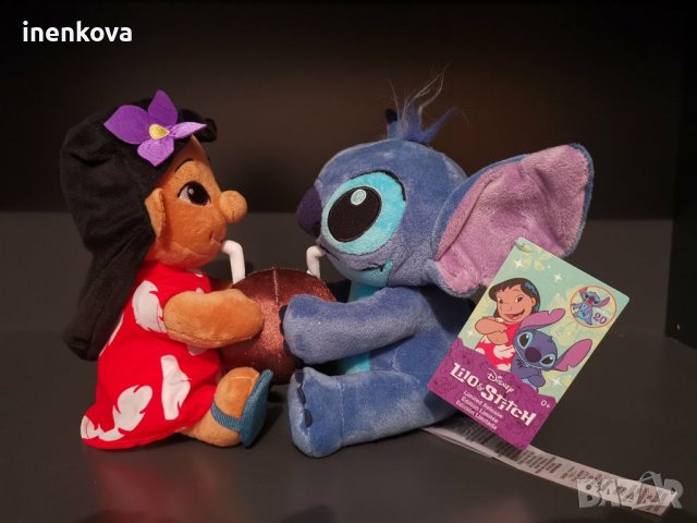 Лило и Стич плюшена играчка - Дисни Стор Disney Store , снимка 3 - Плюшени играчки - 38888713