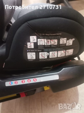 Детско столче за кола , снимка 3 - Столчета за кола и колело - 53496356