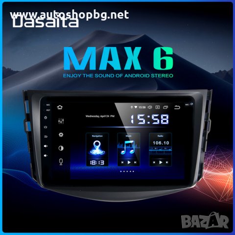 Toyota RAV4 андроид Навигация Мултимедия gps, снимка 3 - Аксесоари и консумативи - 26865730