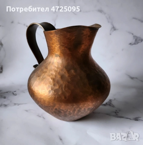 Медна кана, снимка 2 - Декорация за дома - 53301923