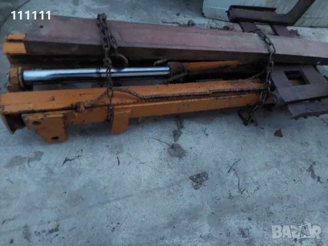 Електрокарна мачта 4,5м.  височина на повдигане  с вилици Дължина 95см., снимка 4 - Други машини и части - 48421796