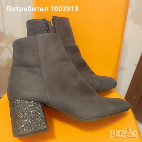 Дамски обувки от велур 2 бр. , снимка 5 - Дамски обувки на ток - 50724571