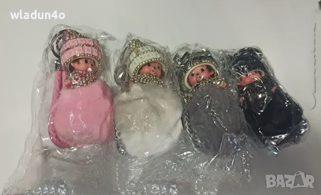 Monchhichi Пухкав ключодържател-15лв, снимка 6 - Други - 50051238