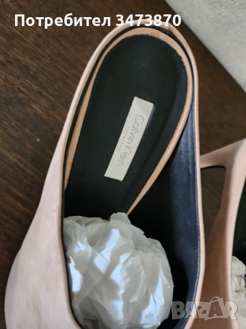 Нови дамски чехли Kalvin Klein , снимка 4 - Чехли - 50837811