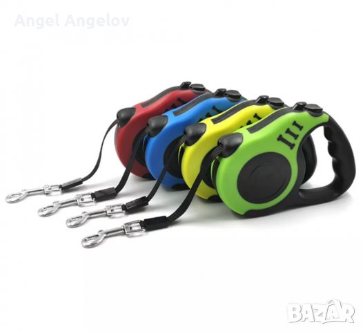 3 м/5 м издръжлива каишка за куче Автоматична прибираща се рулетка за кучета ., снимка 3 - Други стоки за животни - 36793267