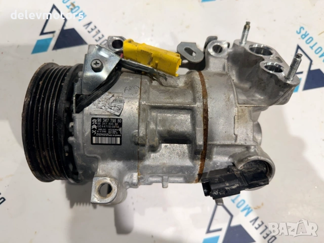 9834779880 / 9834780580 / GE 447110-0640 компресор за климатик от Opel Mokka 1.2i автоматик, 131 кс.