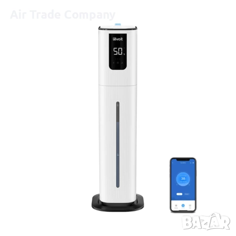 Ултразвуков смарт овлажнител за въздух Levoit OasisMist 1000S, снимка 2 - Овлажнители и пречистватели за въздух - 51722656