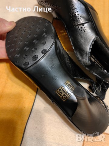 Нови Оригинални Качествени Дамски Обувки Exclusive Размер 36 , снимка 6 - Дамски обувки на ток - 43382713