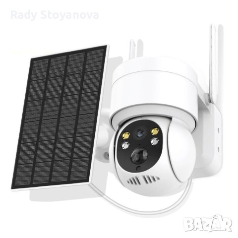 СОЛАРНА WI-FI КАМЕРА, 4MP , ICSEE, снимка 2 - Други - 43497479