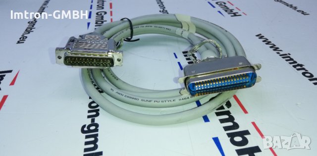 DB25 мъжки към Centronics 36 мъжки паралелен кабел за принтер 1.9м, снимка 1 - Принтери, копири, скенери - 39243026