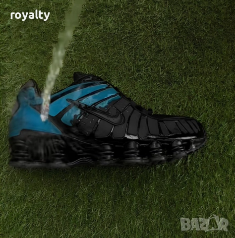 Nike Shox TL Black & Blue Thermoreactive, снимка 4 - Маратонки - 52422802