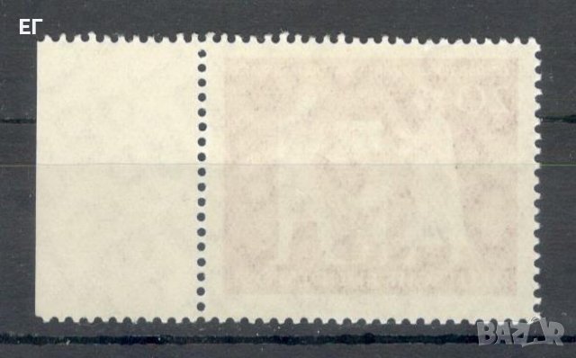 ГФР, 1963 г. - единична марка без печат, 1*38, снимка 2 - Филателия - 39811414