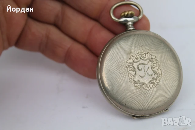 Швейцарски джобен часовник , снимка 5 - Джобни - 50462018