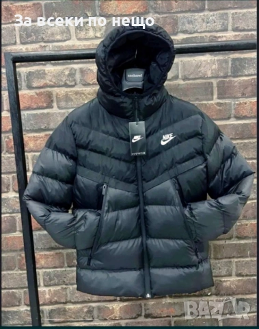 Nike Мъжко Зимно Яке С Бродирано Лого Найк - 2 Налични Цвята Код B414, снимка 2 - Якета - 52229156