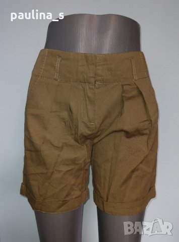 Памучни бермуди "Yezz" с висока талия , снимка 1 - Къси панталони и бермуди - 28526225
